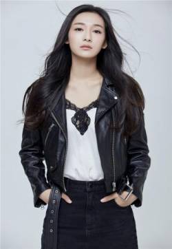 高清女明星李若宁冬日柔美精致街拍写真图片