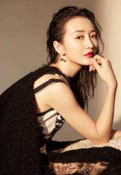 高清大陆广西南宁女演员王鸥性感冷艳时尚写真高清图片