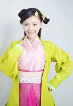 内地重庆渝中女演员孙骁骁可爱俏皮清新古装写真图片