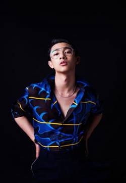 高清四川省泸州男明星张宥浩《LEON男人风尚》时尚杂志写真