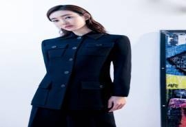 王丽坤气质优雅时尚杂志封面大片
