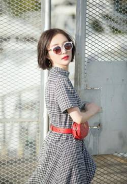 高清吉林美女演员舒畅清新文艺写真图片