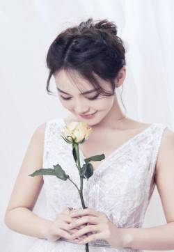 高清吉林省辽源女明星张佳宁唯美优雅生日写真图片