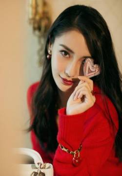 中国内地上海影视女演员angelababy迪奥品牌活动照图片