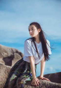 高清中国内地女演员美女姜梓新写真高清图片