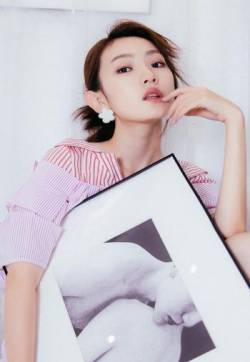 中国内地女演员孙艺宁个性不羁时尚写真图片