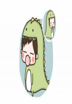 超萌可爱卡通情侣头像图片