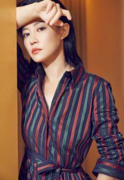 高清中国大陆吉林长春女演员谭卓时尚干练活动写真图片
