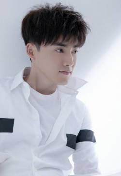中国内地流行乐歌手影视男演员张睿白衬衫清爽帅气写真图片