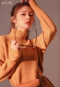 高清湖南性感女星火箭少女101傅菁写真花絮图片