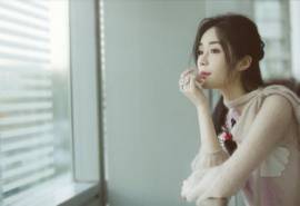 高清江西省萍乡美女汤晶媚温柔优雅写真图片