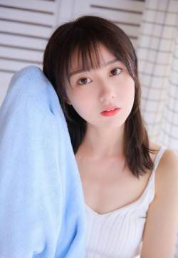 高清176极品美女吊带美女模特蓝色浴巾细长美腿写真第二辑