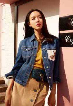 高清河北省石家庄美女张梓琳时尚率性写真图片