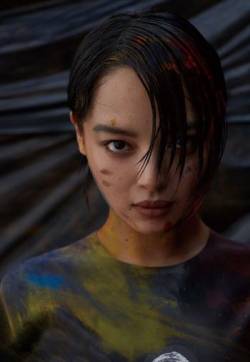 高清黑龙江鹤岗美女辛芷蕾超A湿发写真图片