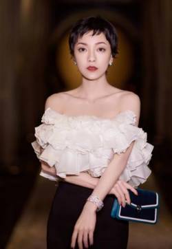 高清中国台湾影视女演员郭采洁上海国际电影节性感图片