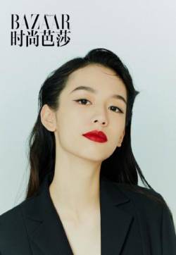 高清性感女星周也猫系电眼甜酷写真图片