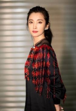 李冰冰轻柔浪漫画风性感写真图片第张