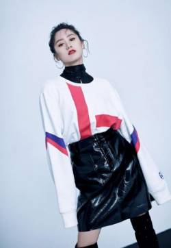 高清上海袁冰妍袁冰妍时尚个性写真大片