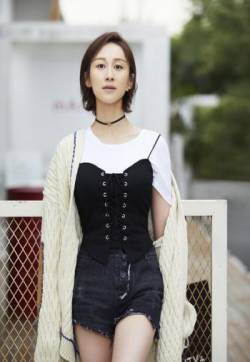 中国大陆女演员美女明星练练街拍写真图片