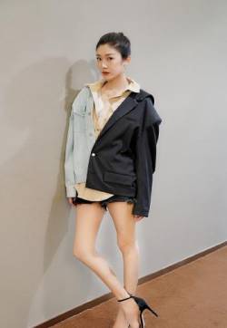 高清黑龙江省哈尔滨美女王双清爽利落活动写真图片