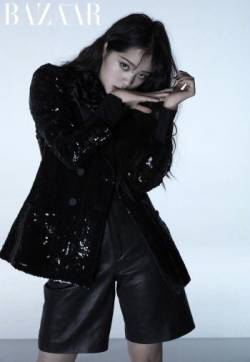 高清大陆男明星欧阳娜娜周震南时尚杂志写真图片