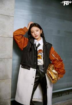 高清女明星模特章若楠A飒甜酷写真图片