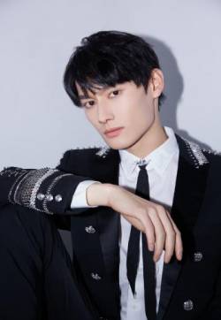 高清汪卓成星光飘带装帅气活动照图片