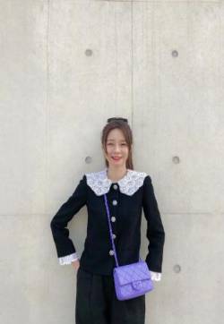 高清湖南省湘西吉首市美女沈梦辰俏丽私服街拍照图片