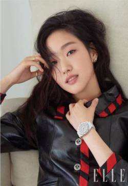 韩国女演员金金高银清新简约写真图片