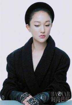 中国内地实力派浙江省衢州女演员周迅流光时尚大片写真图片
