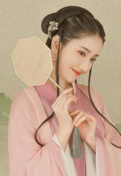 高清中国风古装女星许芳铱古风汉服写真图片