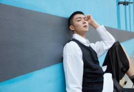 中国内地黑龙江男演员张铭恩寸头造型酷帅写真图片