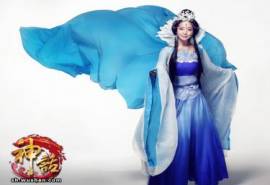 高清韩国首尔演员模特3D神幻网游神话美女代言人金喜善高清壁纸