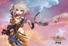 QQ幻想游戏之蒙面大侠桌面壁纸