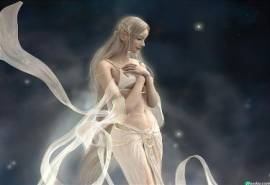 美丽迷人的女神神泣游戏桌面壁纸