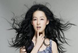 中国内地江苏省苏州市影视女演员李沁图片桌面壁纸之清纯气质美女