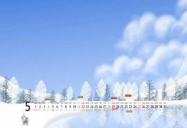 2013年5月唯美风景日历壁纸
