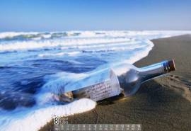 2013年8月风景日历宽屏桌面壁纸