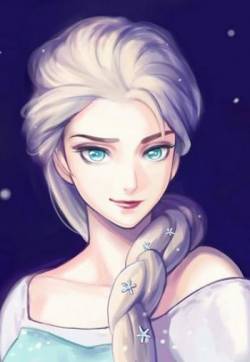 电影《冰雪奇缘》Elsa同人手机壁纸