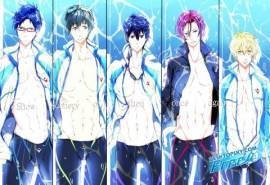 日本动漫Free!男子游泳部剧照桌面壁纸第一辑