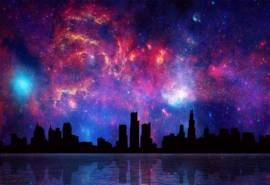 最新最流行养眼美丽夜景璀璨星空自然风景图片电脑桌面壁纸高清
