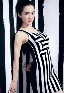 中国内地辽宁省锦州女演员李依晓时尚性感写真手机壁纸下载