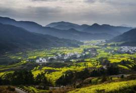 江西婺源山水风景桌面壁纸