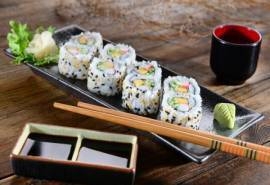 美食诱惑日本精美可口诱人寿司高清桌面壁纸(二)
