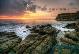 2014年8月日历壁纸清新大自然好看风景图集win8锁屏图片(一)