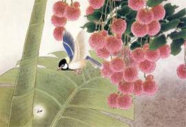 古典唯美意境中国风花草植物水墨画桌面壁纸下载