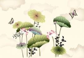 小清新素雅纯洁荷花中国风唯美高清桌面壁纸(二)