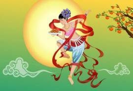 中秋节嫦娥奔月素材壁纸图片 第二辑