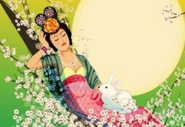 中秋节嫦娥奔月素材壁纸图片 第五辑
