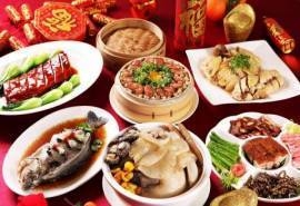 2016猴年春节年夜饭高清壁纸